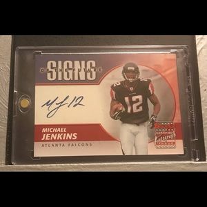 Jenkins Autographed Bowman Auto Issue Rookie Card
